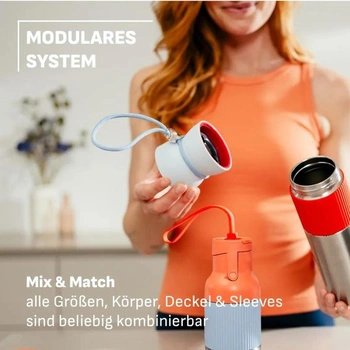 Sada na kávu EMSA beYou, hrnek 0,36 l, tělo 0,5 l, 100% nepropustný, černá - sada 2 kusů