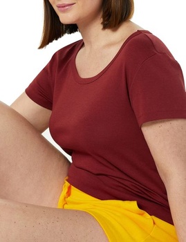 Dámske priliehavé modálne tričko Amazon Essentials, dlhý rukáv, základný krátky rukáv, okrúhly