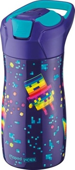 Nerezová fľaša na pitie PIXEL PARTY 430 ml