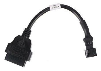 OBD-II adaptér 3pinový pre motocykle KYMCO Kábel pre mechaniky 19 kompatibilný s motocyklami Kymco