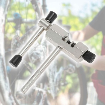 Súprava na opravu reťazí bicyklov pre horské bicykle, 1 súprava, kovová | strieborná/čierna, rezačka reťaze