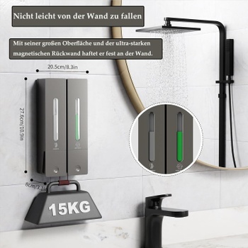 Dávkovač mydla Raddile DE-Slik-Wall