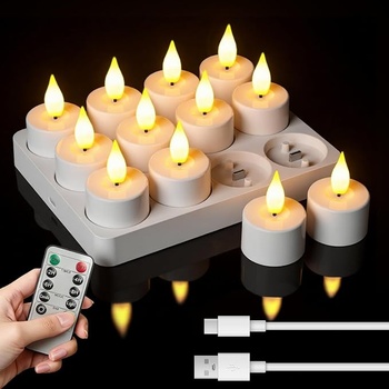 Sada LED svíček KagoLing AY-LZ25002 12 ks