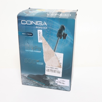 Vysávač Cecotec s Conga Popstar 600 Vital, 600 W, bezvrecková cyklónová technológia, výkon 18 kPa,