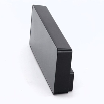 Digitální budík Lafocuse LED s velkými číslicemi, digitální stolní hodiny, napájení z