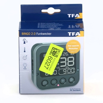 Digitálny budík TFA 60.2552.01