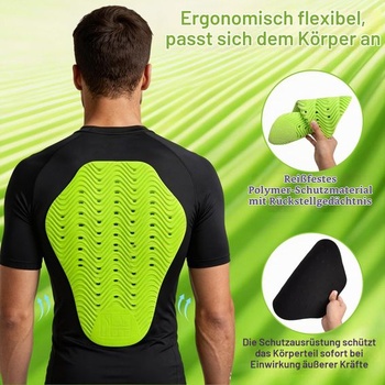 Vesta na motocyklový chránič chrbta - Vyberateľné vložky, unisex chránič chrbta pre horský bicykel, jazdu na