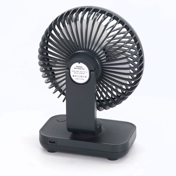OCOOPA USB ventilátor Ultra tichý - 4000mAh stolný ventilátor, 4 rýchlosti, mini ventilátor pre
