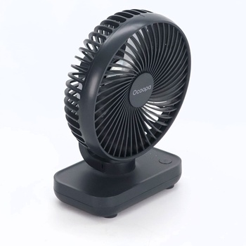 OCOOPA USB ventilátor Ultra tichý - 4000mAh stolný ventilátor, 4 rýchlosti, mini ventilátor pre