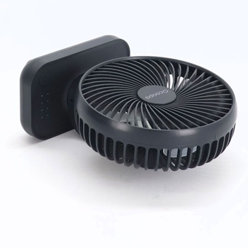 OCOOPA USB ventilátor Ultra tichý - 4000mAh stolný ventilátor, 4 rýchlosti, mini ventilátor pre
