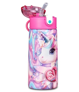Termoska SJ GANG STYLE JAM GANG, vícebarevná, 500 ml, nerezová ocel, bez BPA, vodotěsná, udrží