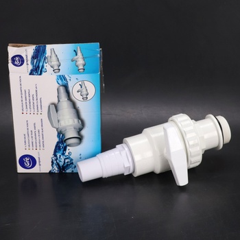 Gre 621702 - Štvrtotáčkový ventil, pre skimmer, 18 x 10 x 10 cm.