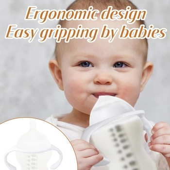Lasuroa 2ks rukojeti na kojenecké lahve pro Tommee Tippee, ergonomická protiskluzová rukojeť,