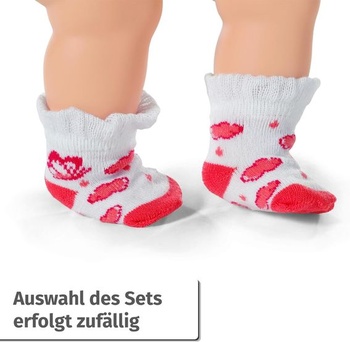 Punčocháče a ponožky Baby Annabell v různých barevných kombinacích pro panenky o velikosti 43 cm,