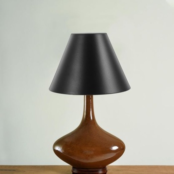 NUOBESTY Kovové tienidlo na lampu Vintage Náhrada pre stolné a stojacie lampy Čierne robustné