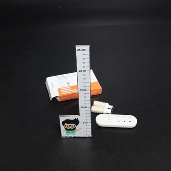 I-SHUNFA G9 LED stmievateľné žiarovky s diaľkovým ovládaním a ovládaním cez aplikáciu, balenie po 2 ks