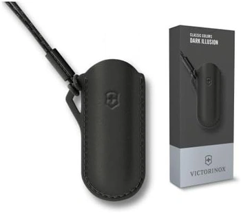 Kožené puzdro Victorinox pre švajčiarsky armádny nôž, malé, kryt pre Classic SD, vrátane popruhu na