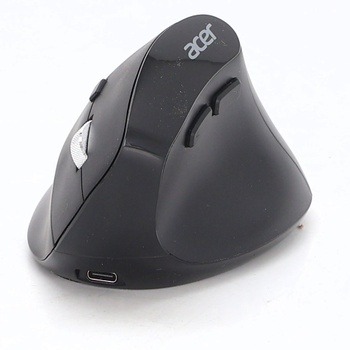 Bezdrôtová myš Acer Bluetooth (BT 5.2+2.4G), ergonomická myš 4000 DPI s bočným rolovacím kolieskom,
