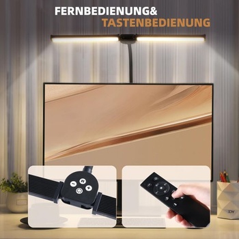 LED stolná lampa so svorkou LIBORA YTDL24DH1