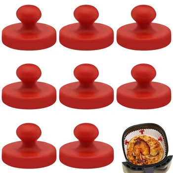 8 magnetov na papier na pečenie do teplovzdušnej fritézy,…