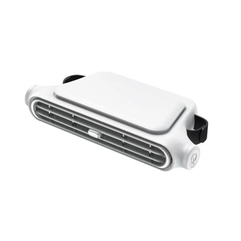 HoldOneLight 3-v-1 mini ventilátor, 5stupňový dobíjecí…