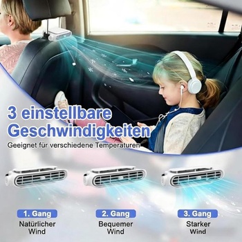 HoldOneLight 3-v-1 mini ventilátor, 5stupňový dobíjecí skládací turbo ventilátor, ventilátor na