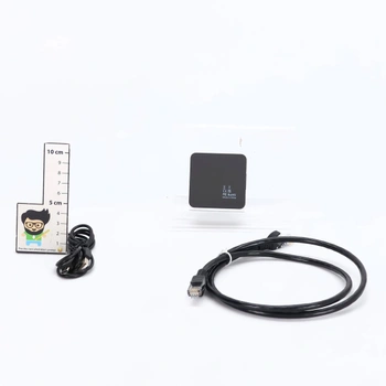 Uzifhdhi LAN Splitter 1 na 2 s ethernetovým kabelem, gigabitový LAN switch 2 porty 1000 Mbps