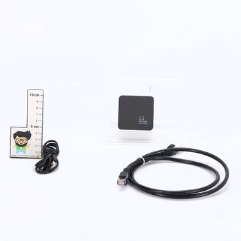 Uzifhdhi LAN Splitter 1 na 2 s ethernetovým káblom, gigabitový LAN switch 2 porty 1000 Mbps