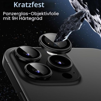 Ochranný kryt JETech pre iPhone 16 Pro/16 Pro Max, titánovo čierny