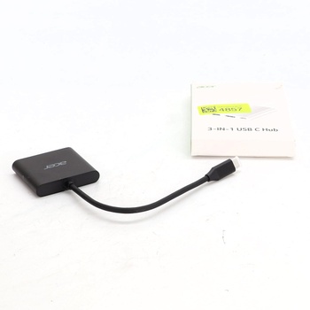 Adaptér Acer USB C na HDMI, adaptér HDMI typu C na 4K so 100W PD a USB 3.0 portom viacportový