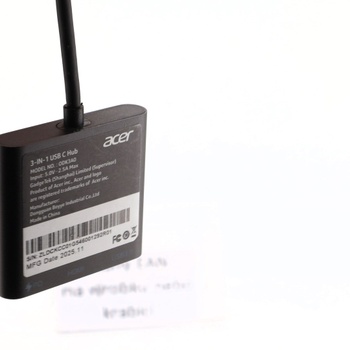 Adaptér Acer USB C na HDMI, adaptér HDMI typu C na 4K so 100W PD a USB 3.0 portom viacportový