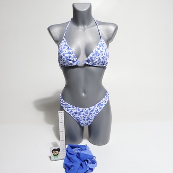 Dámsky set bikín GORGLITTER s retiazkami, bikinový set s výstrihom do V, trojuholníkové bikiny, sexy