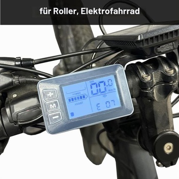 Kryt EasyByMall pre elektrické kolesá, silikónový ochranný kryt pre displej, elektrobicykel, vodotesný,