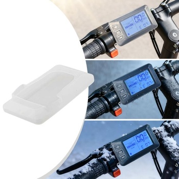 Kryt EasyByMall pre elektrické kolesá, silikónový ochranný kryt pre displej, elektrobicykel, vodotesný,