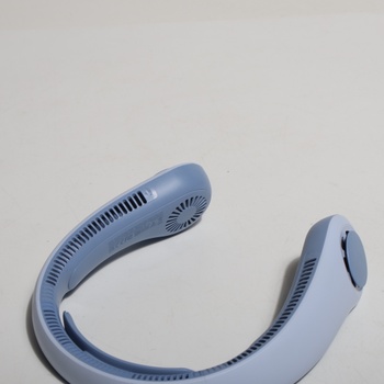 Přenosný ventilátor na krk JISULIFE, opora krku, hands-free použití, 5stupňové nastavení rychlosti,