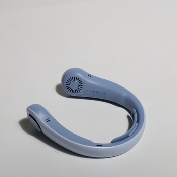 Přenosný ventilátor na krk JISULIFE, opora krku, hands-free použití, 5stupňové nastavení rychlosti,
