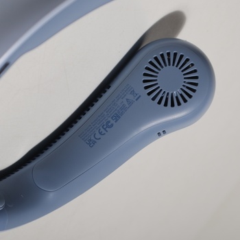 Přenosný ventilátor na krk JISULIFE, opora krku, hands-free použití, 5stupňové nastavení rychlosti,