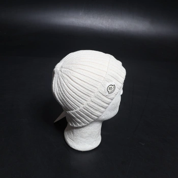 Čiapka Moncler béžová zimná 60 cm