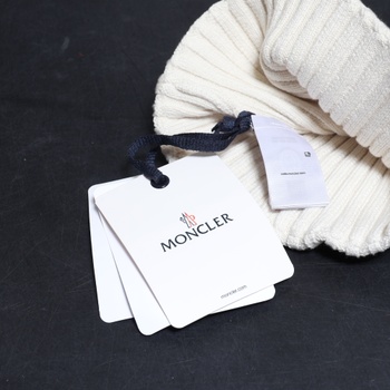 Čiapka Moncler béžová zimná 60 cm
