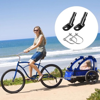 2dielne ťažné zariadenie pre príves bicykla, spojovacie zariadenie pre príves bicykla,