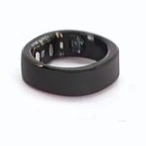 Čierny šikovný prsteň RingConn