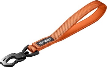 OneTigris Bolt krátké vodítko pro psy 30 cm, krátké vodítko s kovovou sponou ve tvaru tygřího zubu