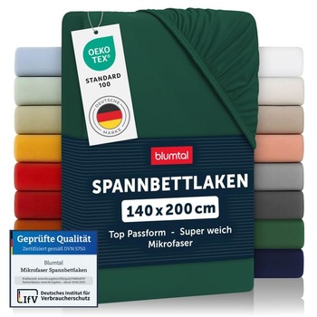Prestieradlo Blumtal® 140x200x30cm z mikrovlákna -…