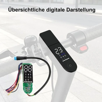 Displej a palubní deska elektrické koloběžky s krytem pro Xiaomi M365 1S PRO PRO2 MI3, náhradní