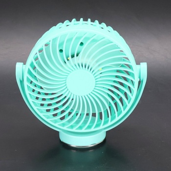 Ventilátor do kočárku Hianjoo s LED, lehký, 5200 mAh malý stolní ventilátor, kempingový ventilátor