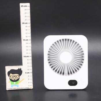 Stolní ventilátor ILLUMYN, letní řada - ultra tichý, výkonný pro kancelář i domácnost, přenosný a