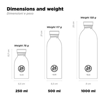 24BOTTLES Urban - Limetkovo zelená fľaša na vodu 1000 ml