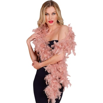 W WIDMANN MILANO Párty móda - Perové boa, dĺžka cca 180 cm, páperová šatka, doplnok, tematická párty,