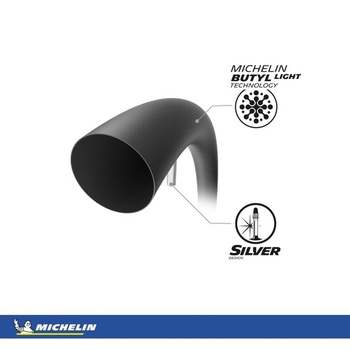 Michelin Unisex – duša pre dospelých a3 airstop, čierna, 48 mm