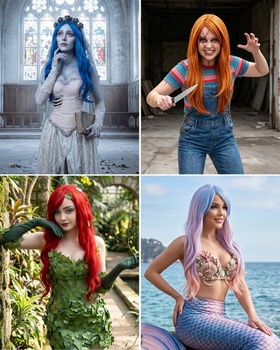 Luxiremi Dlhá oranžová parochňa s ofinou pre ženy, Cosplay, Párty, Karneval, Oranžová s ofinou, 28